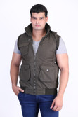 61% OFF on Asst Sleeveless Solid Men's Jacket