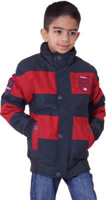 53% OFF on Little Bugs Full Sleeve Striped Boy's Quilted Jacket