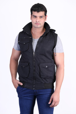 61% OFF on Asst Sleeveless Solid Men's Jacket