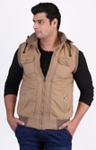 66% OFF on Asst Sleeveless Solid Men's Jacket