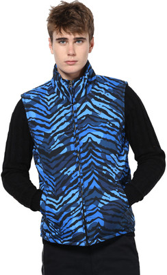 40% OFF on Monteil & Munero Sleeveless Animal Print Men's Jacket