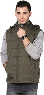 50% OFF on Okane Sleeveless Self Design Men's Quilted Jacket 50% OFF on Okane Sleeveless Self Design Men's Quilted Jacket