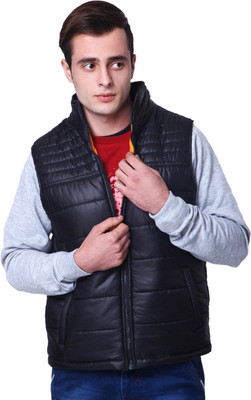 52% OFF on Yepme Sleeveless Solid Men's Quilted Jacket