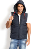 72% OFF on Rodid Sleeveless Solid Men's Gilet Jacket