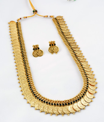 Buy Alankruthi Copper Jewel Set: Jewellery Set