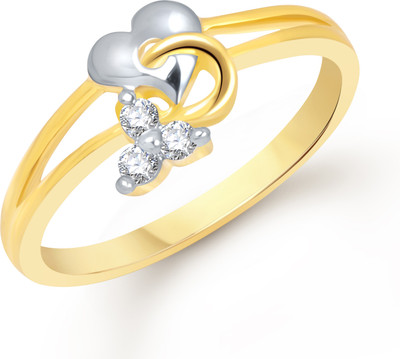 70% OFF on VK Jewels Alloy Cubic Zirconia 18K Yellow Gold Plated Ring 70% OFF on VK Jewels Alloy Cubic Zirconia 18K Yellow Gold Plated Ring