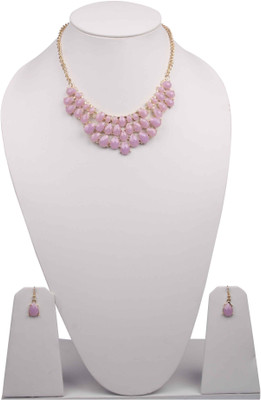 50% OFF on Jawahraat Grapes Pattern Necklace Alloy Jewel Set Gold, Purple 50% OFF on Jawahraat Grapes Pattern Necklace Alloy Jewel Set Gold, Purple