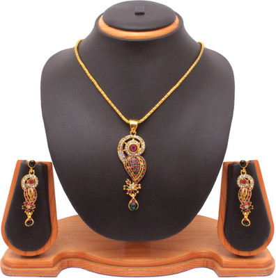 56% OFF on Vendee Fashion Dangler Zinc Jewel Set Pink, Green 56% OFF on Vendee Fashion Dangler Zinc Jewel Set Pink, Green