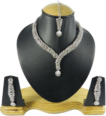 39% OFF on Tradeyard Impex Eathnic Alloy Jewel Set Silver 39% OFF on Tradeyard Impex Eathnic Alloy Jewel Set Silver