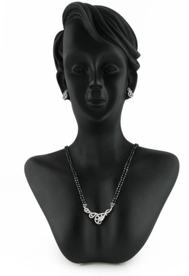 10% OFF on Peora Alloy Jewel Set Silver 10% OFF on Peora Alloy Jewel Set Silver