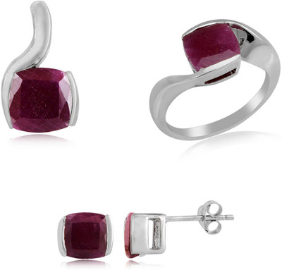 31% OFF on RosesNRibbons Rose Delight Sterling Silver Jewel Set Silver