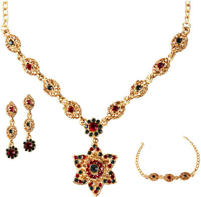 57% OFF on 14Fashions 1100805 Alloy Jewel Set Red, Green 57% OFF on 14Fashions 1100805 Alloy Jewel Set Red, Green