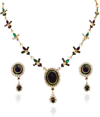 50% OFF on 14Fashions 1100123 Alloy Jewel Set Green
