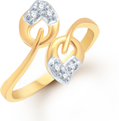 70% OFF on VK Jewels Alloy 18K Yellow Gold Plated Ring