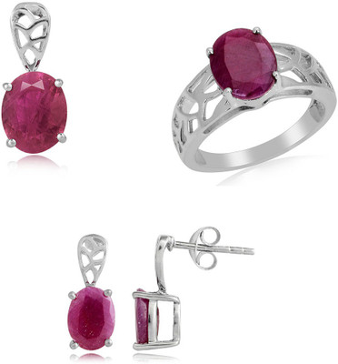 31% OFF on RosesNRibbons Simply Elegant Sterling Silver Jewel Set Silver