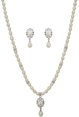 50% OFF on Abhushan Round Shape Alloy Jewel Set Silver 50% OFF on Abhushan Round Shape Alloy Jewel Set Silver