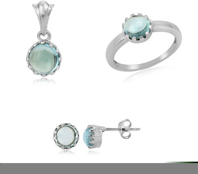 30% OFF on RosesNRibbons Simply Stunning Sterling Silver Jewel Set Silver