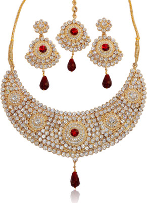 73% OFF on Touchstone Metal Jewel Set