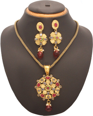 69% OFF on Vendee Fashion Creative Designer Copper Jewel Set
