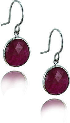 63% OFF on Style A Bit Oval Gemmies Agate Sterling Silver Dangle Earring