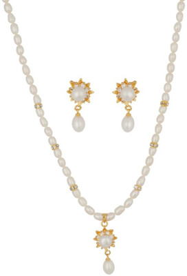 50% OFF on Abhushan Star Shape Round Pearl Alloy Jewel Set White 50% OFF on Abhushan Star Shape Round Pearl Alloy Jewel Set White