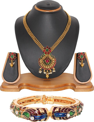 70% OFF on Vendee Fashion Marvellous Design Zinc Jewel Set Multicolor
