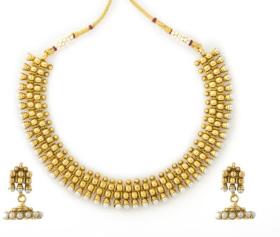 30% OFF on Alankruthi Copper Jewel Set Gold 30% OFF on Alankruthi Copper Jewel Set Gold