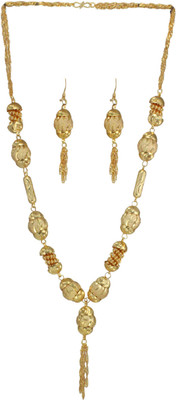 69% OFF on Vendee Fashion Latest Collection Designer Brass Jewel Set