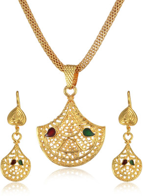 69% OFF on Vendee Fashion Pleasant Brass Jewel Set