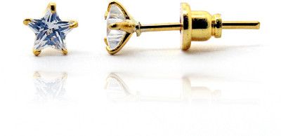 54% OFF on Be You 24K Yellow Gold Plated Cubic Zirconia Metal, Copper Stud Earring 54% OFF on Be You 24K Yellow Gold Plated Cubic Zirconia Metal, Copper Stud Earring