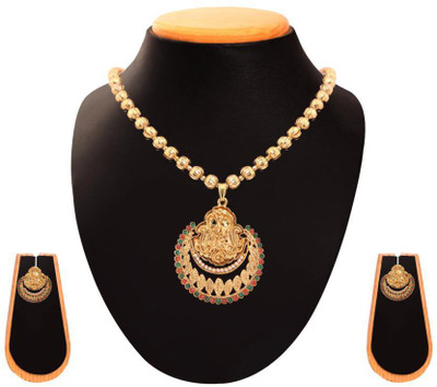 50% OFF on Vaishali Bindi And Bangles Tyra Light Alloy Jewel Set Gold 50% OFF on Vaishali Bindi And Bangles Tyra Light Alloy Jewel Set Gold