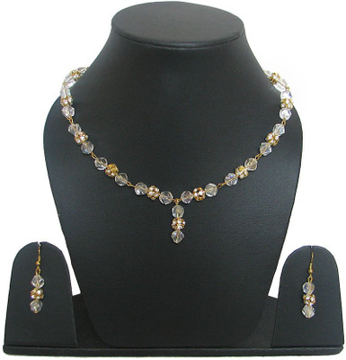 64% OFF on Swaraj Antraa Alloy Jewel Set White