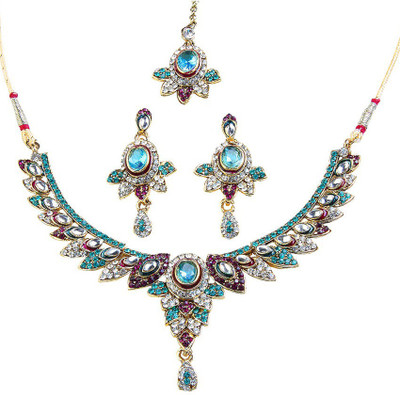 66% OFF on Kriaa 1100603 Alloy Jewel Set Purple 66% OFF on Kriaa 1100603 Alloy Jewel Set Purple