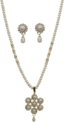 50% OFF on Abhushan Sun Shape Alloy Jewel Set Silver 50% OFF on Abhushan Sun Shape Alloy Jewel Set Silver