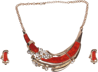49% OFF on Jawahraat Grapes Pattern Necklace Alloy Jewel Set Gold, Red 49% OFF on Jawahraat Grapes Pattern Necklace Alloy Jewel Set Gold, Red