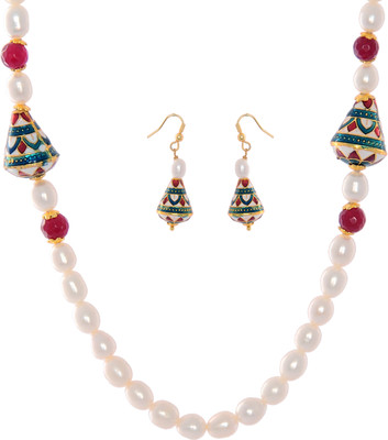 64% OFF on Hyderabadi Abhushan Alloy Jewel Set White 64% OFF on Hyderabadi Abhushan Alloy Jewel Set White