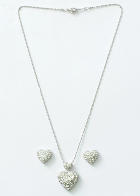 60% OFF on Pretty Women Alloy Jewel Set Silver