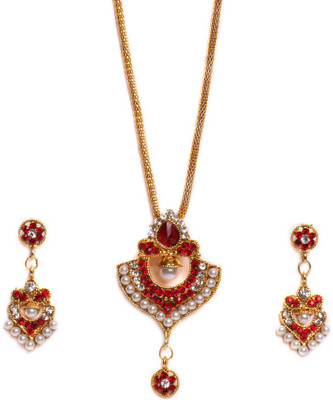 69% OFF on Port NKI Alloy Jewel Set Multicolor