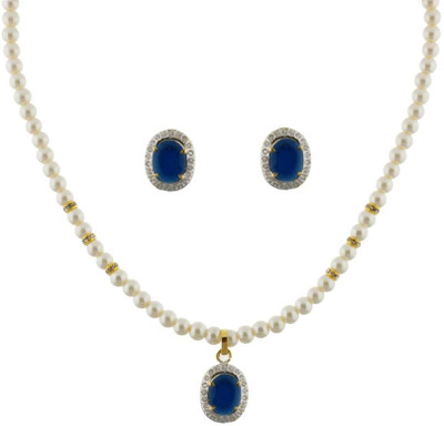 50% OFF on Abhushan Pearl Alloy Jewel Set White 50% OFF on Abhushan Pearl Alloy Jewel Set White