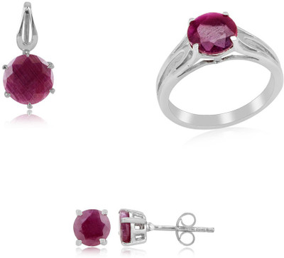 31% OFF on RosesNRibbons Scarlet Orb Sterling Silver Jewel Set Silver