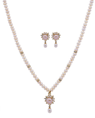42% OFF on Hyderabadi Abhushan Alloy Jewel Set Pink 42% OFF on Hyderabadi Abhushan Alloy Jewel Set Pink