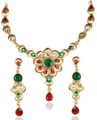50% OFF on 14Fashions 1100506 Alloy Jewel Set Red