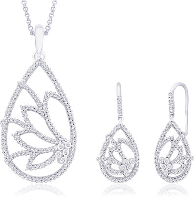 35% OFF on Peora Alloy Jewel Set Silver 35% OFF on Peora Alloy Jewel Set Silver