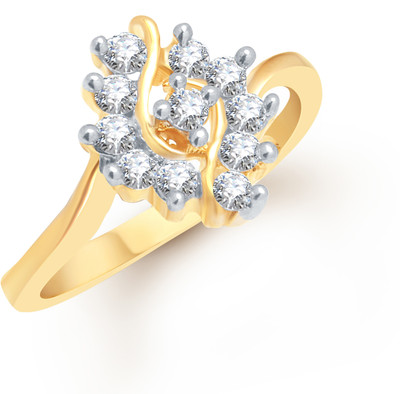 70% OFF on VK Jewels Alloy 18K Yellow Gold Plated Ring