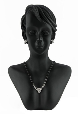 10% OFF on Peora Alloy Jewel Set Silver