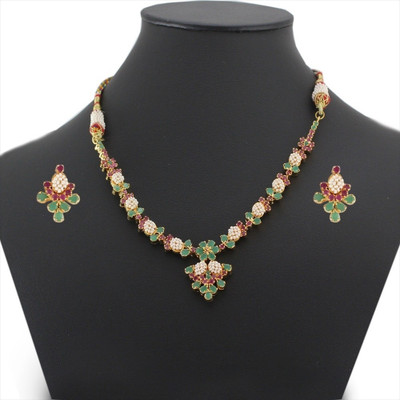 10% OFF on 925 Silver Alloy Jewel Set Multicolor 10% OFF on 925 Silver Alloy Jewel Set Multicolor