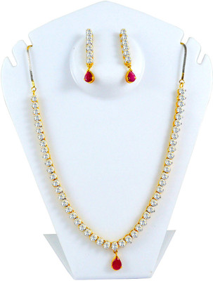 34% OFF on iJewel Neckalce Set with Earrings Alloy Jewel Set Gold 34% OFF on iJewel Neckalce Set with Earrings Alloy Jewel Set Gold