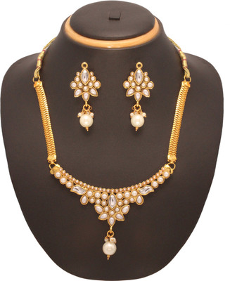70% OFF on Vendee Fashion Designer Alloy Jewel Set Blue