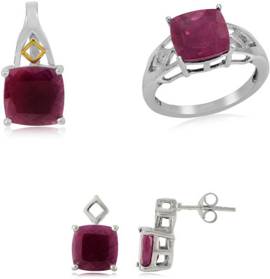 31% OFF on RosesNRibbons Scarlet Wonder Sterling Silver Jewel Set Silver, Gold