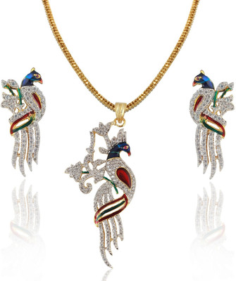 55% OFF on Heena Jewellery Alloy, Brass Jewel Set 55% OFF on Heena Jewellery Alloy, Brass Jewel Set